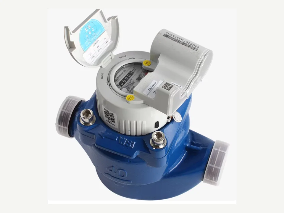 ZENNER DN25 / DN40 水錶實物圖，已通過 ThinkLink EdgeBus 對接