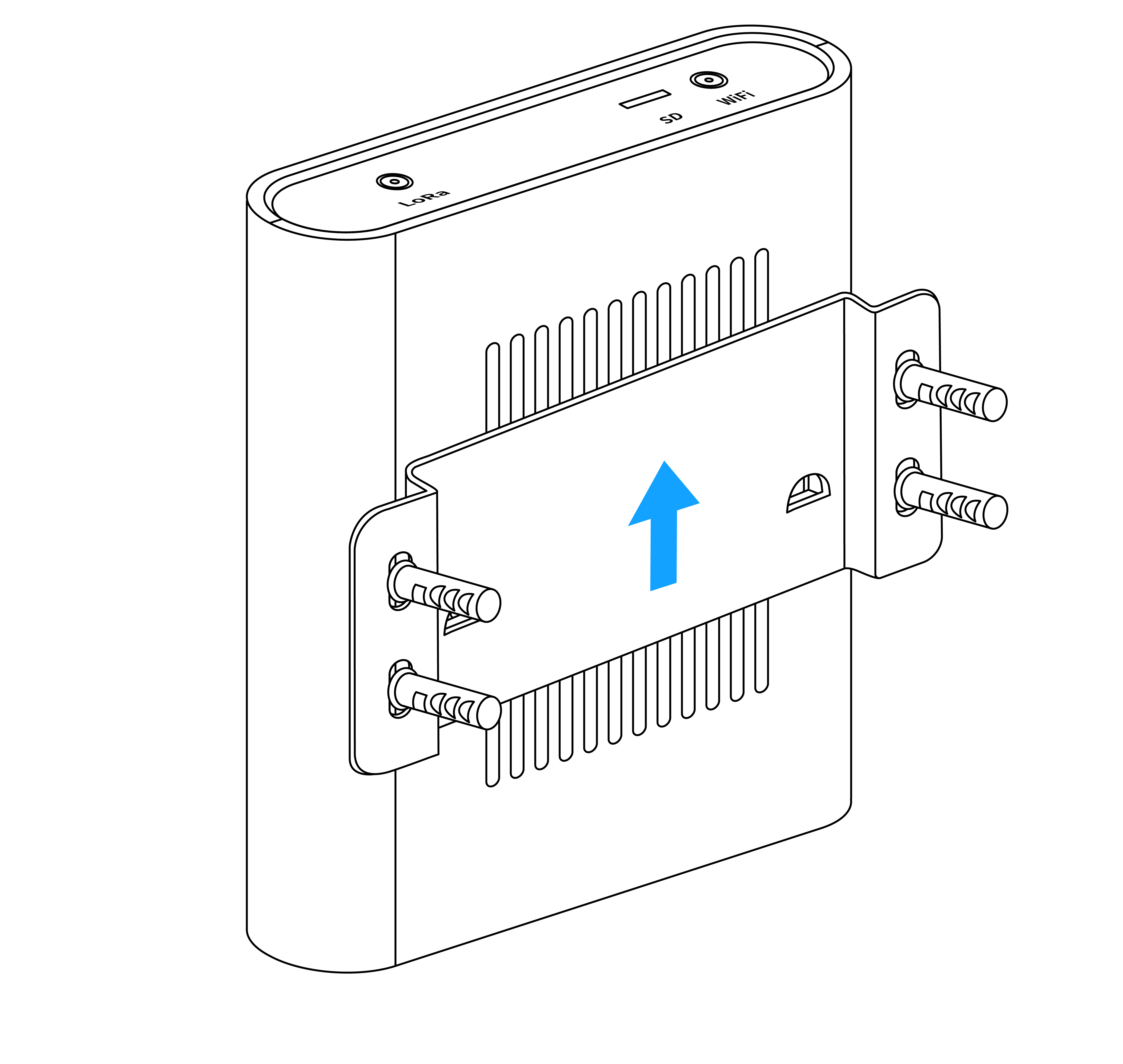 GD71 wall mounting
