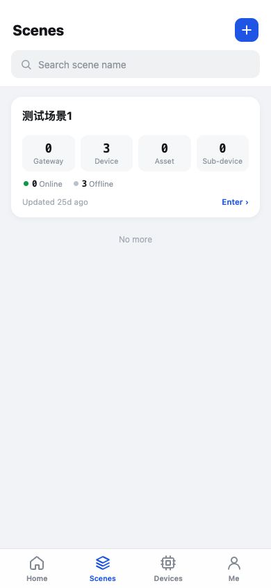 ThinkLink APP scene list